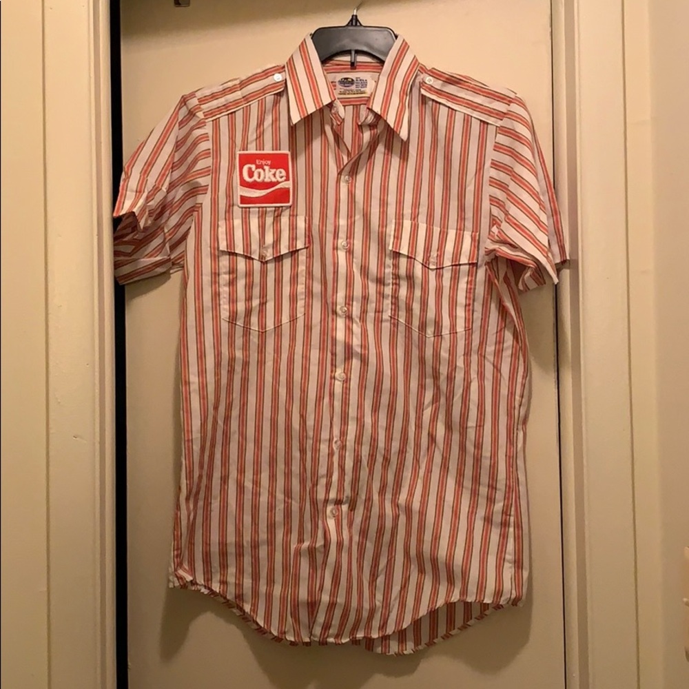 Vintage Waiter or Delivery uniform shirt
